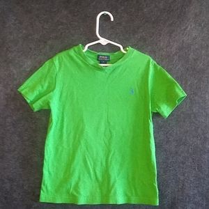 1 single Green Polo T-shirt